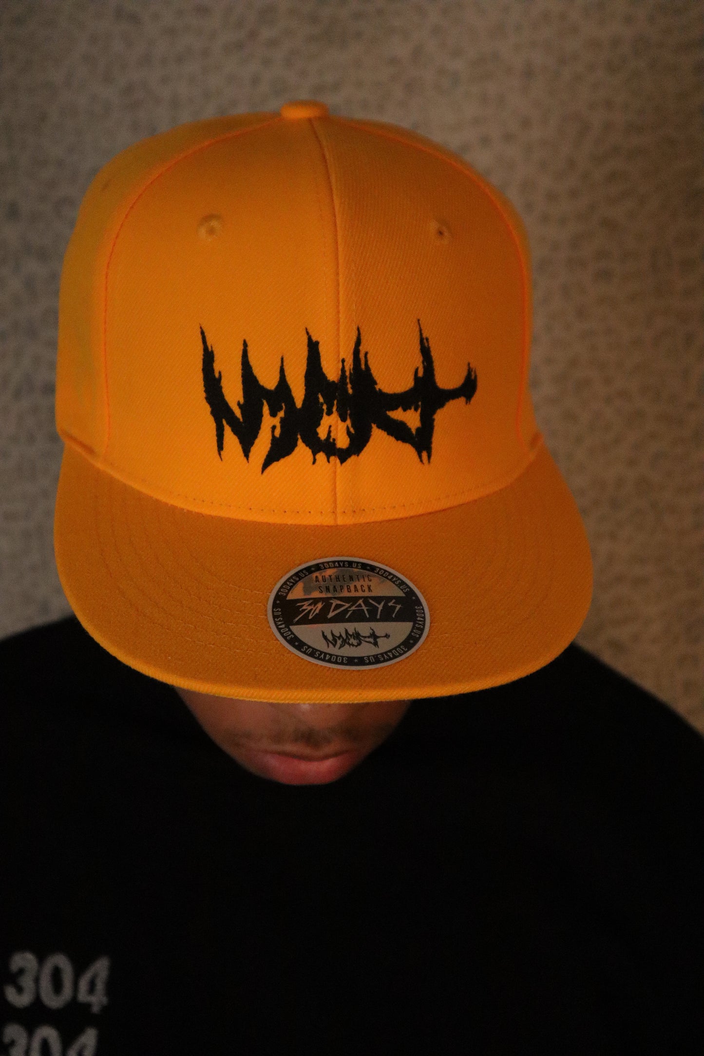GOLD “304 FLAME” SNAPBACK HATS