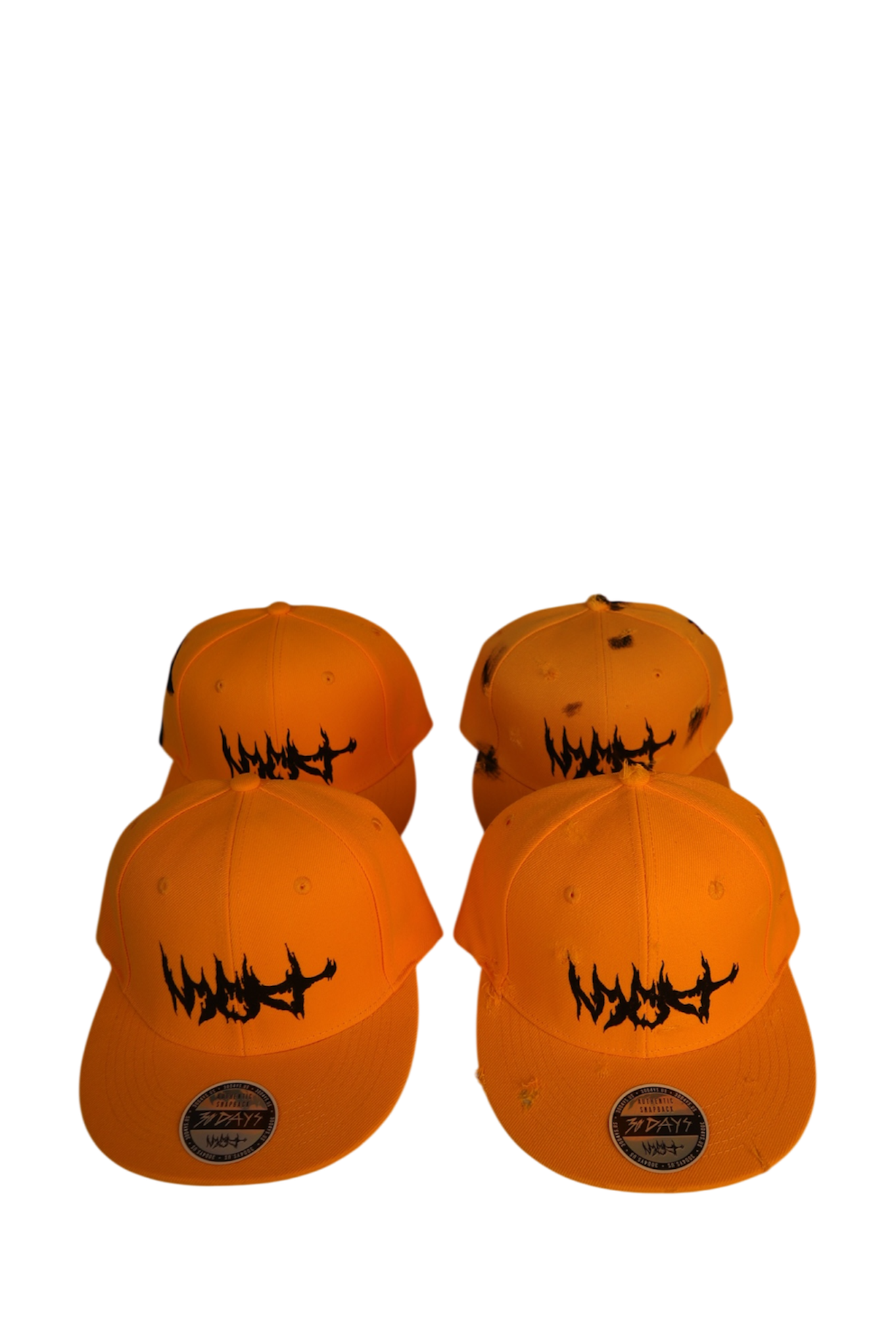 GOLD “304 FLAME” SNAPBACK HATS