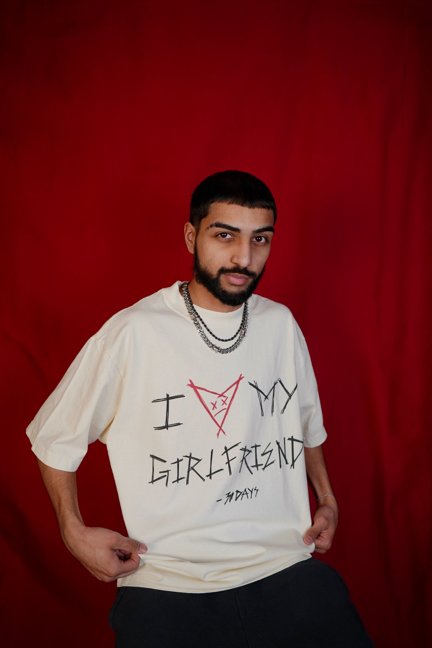 “I ❤️ MY GIRLFRIEND” - 30D4YS GRAPHIC T-SHIRT