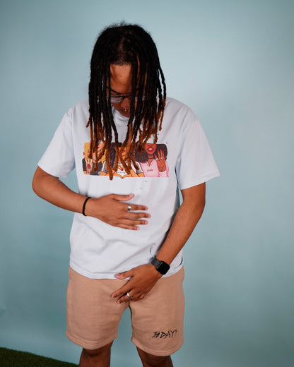 "30D4YS BADDIES" GRAPHIC T-SHIRT