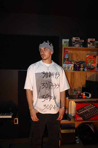 30D4YS "ABANDON HOUSE" GRAPHIC T-SHIRT