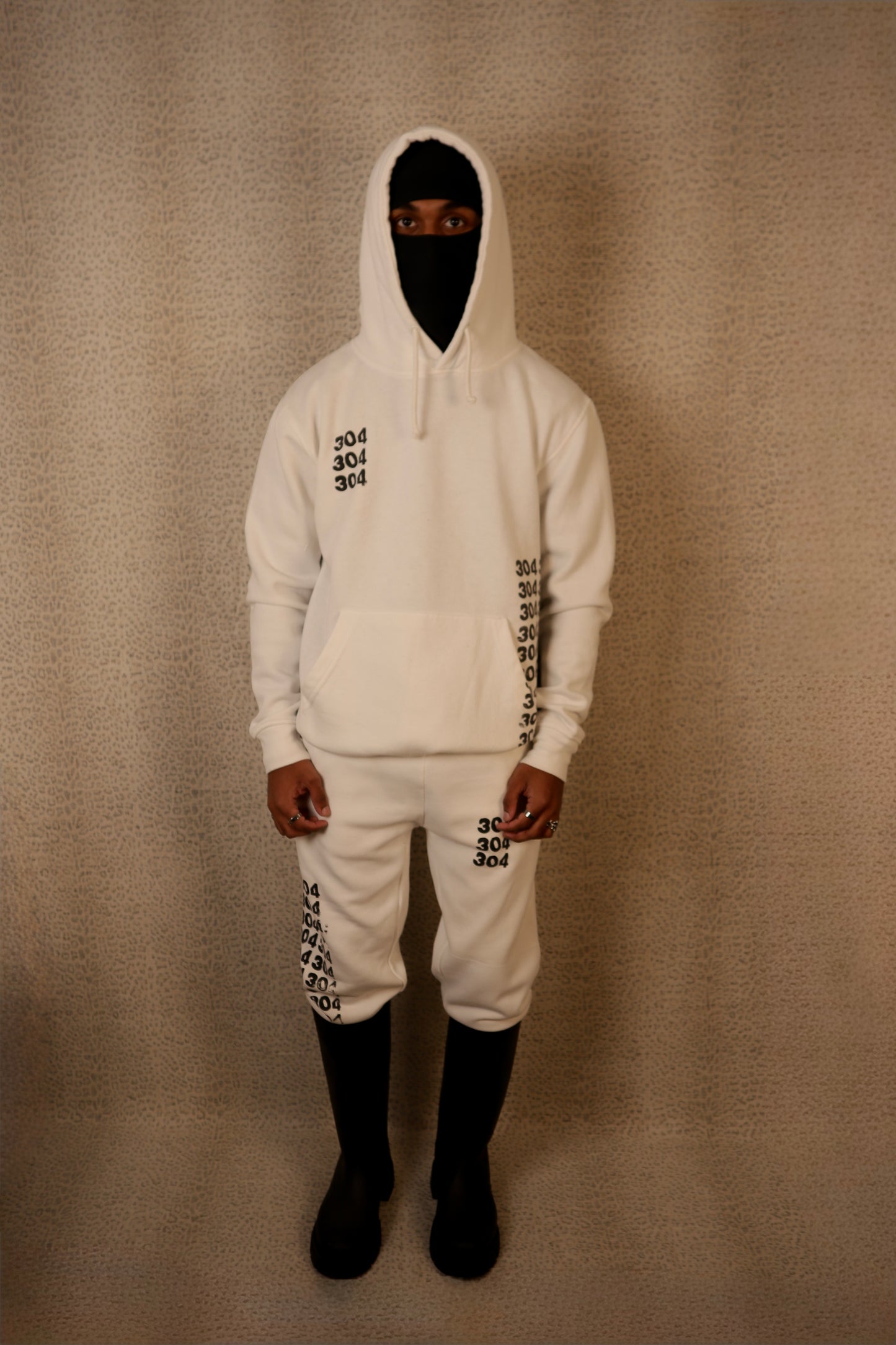 WHITE “304 REPEATER” LIGHT-WEIGHT SWEAT SUIT