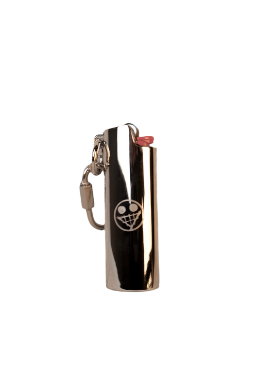 STAINLESS STEEL “FAKE SMILE” LIGHTER CASE