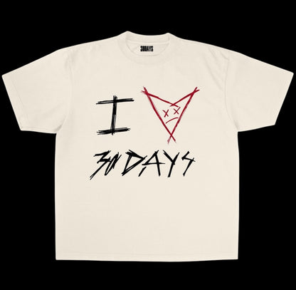 “I ❤️ 3OD4YS” GRAPHIC T-SHIRT