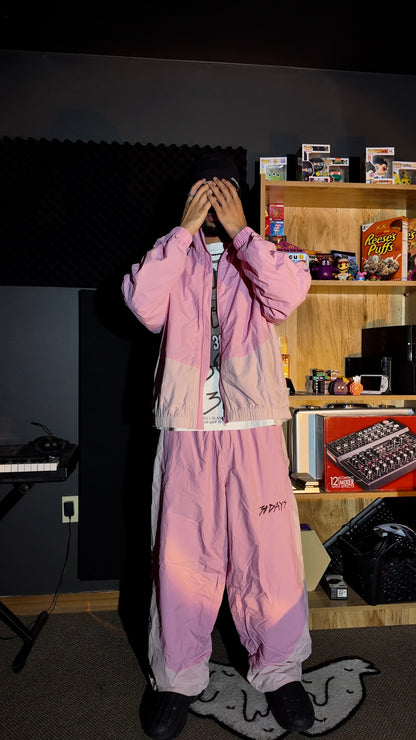 “30D4YS” 2TONE PiNK WiNDBREAKER TRACK-SUiT