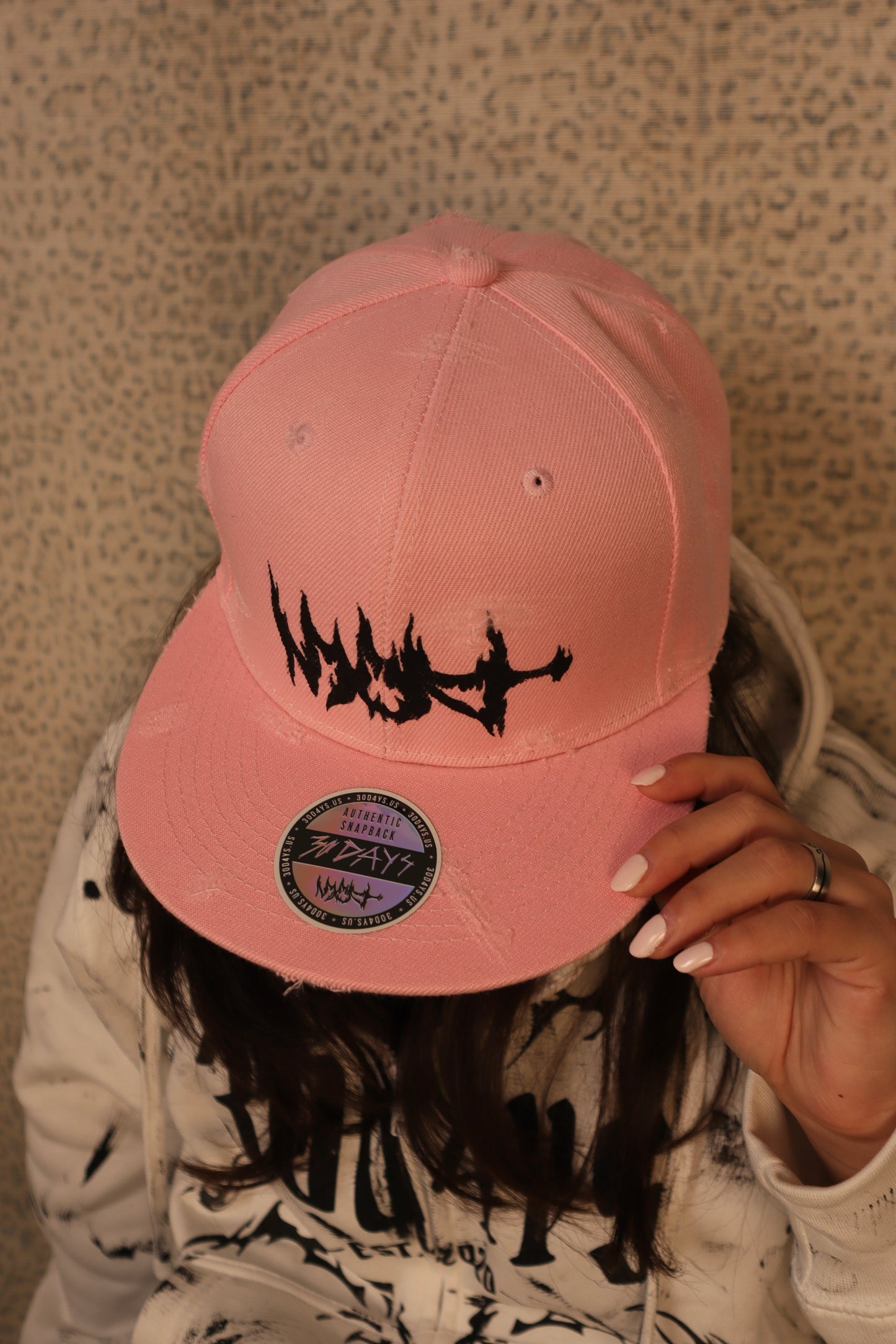 BABY PINK “304 FLAME” SNAPBACK HATS