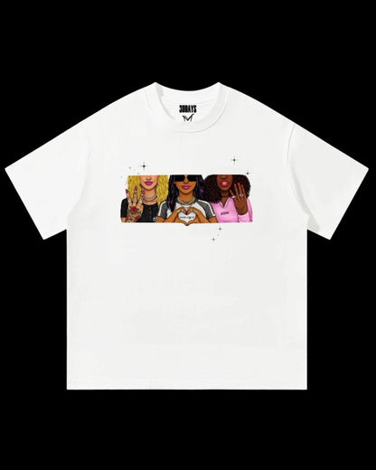 "30D4YS BADDIES" GRAPHIC T-SHIRT