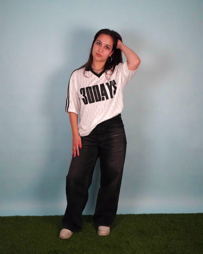 "304 HERO" WHITE SOCCER JERSEY