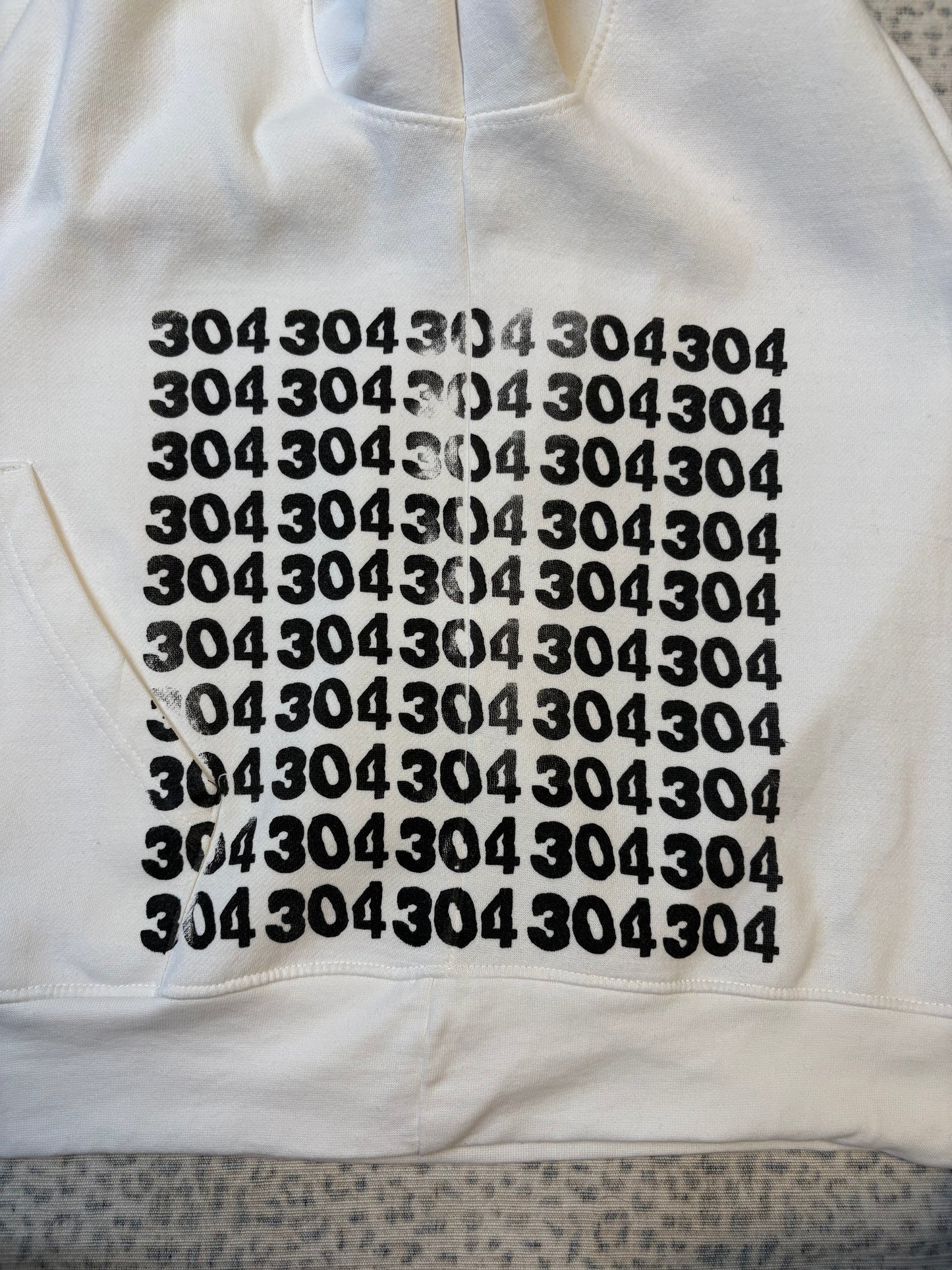 WHITE “304 REPEATER” LIGHT-WEIGHT SWEAT SUIT