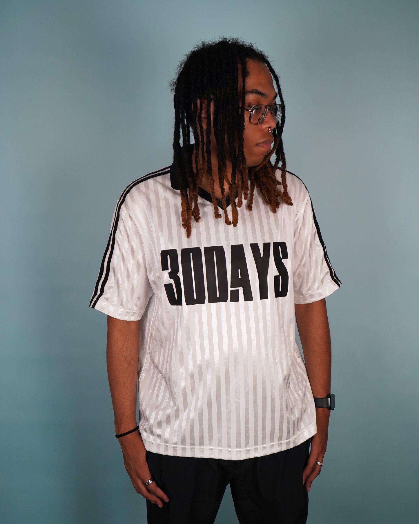 "304 HERO" WHITE SOCCER JERSEY