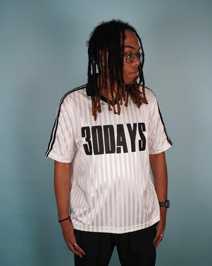 "304 HERO" WHITE SOCCER JERSEY