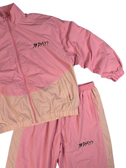 “30D4YS” 2TONE PiNK WiNDBREAKER TRACK-SUiT