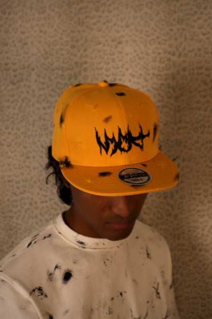 GOLD “304 FLAME” SNAPBACK HATS
