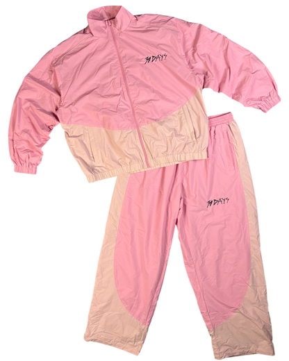 “30D4YS” 2TONE PiNK WiNDBREAKER TRACK-SUiT