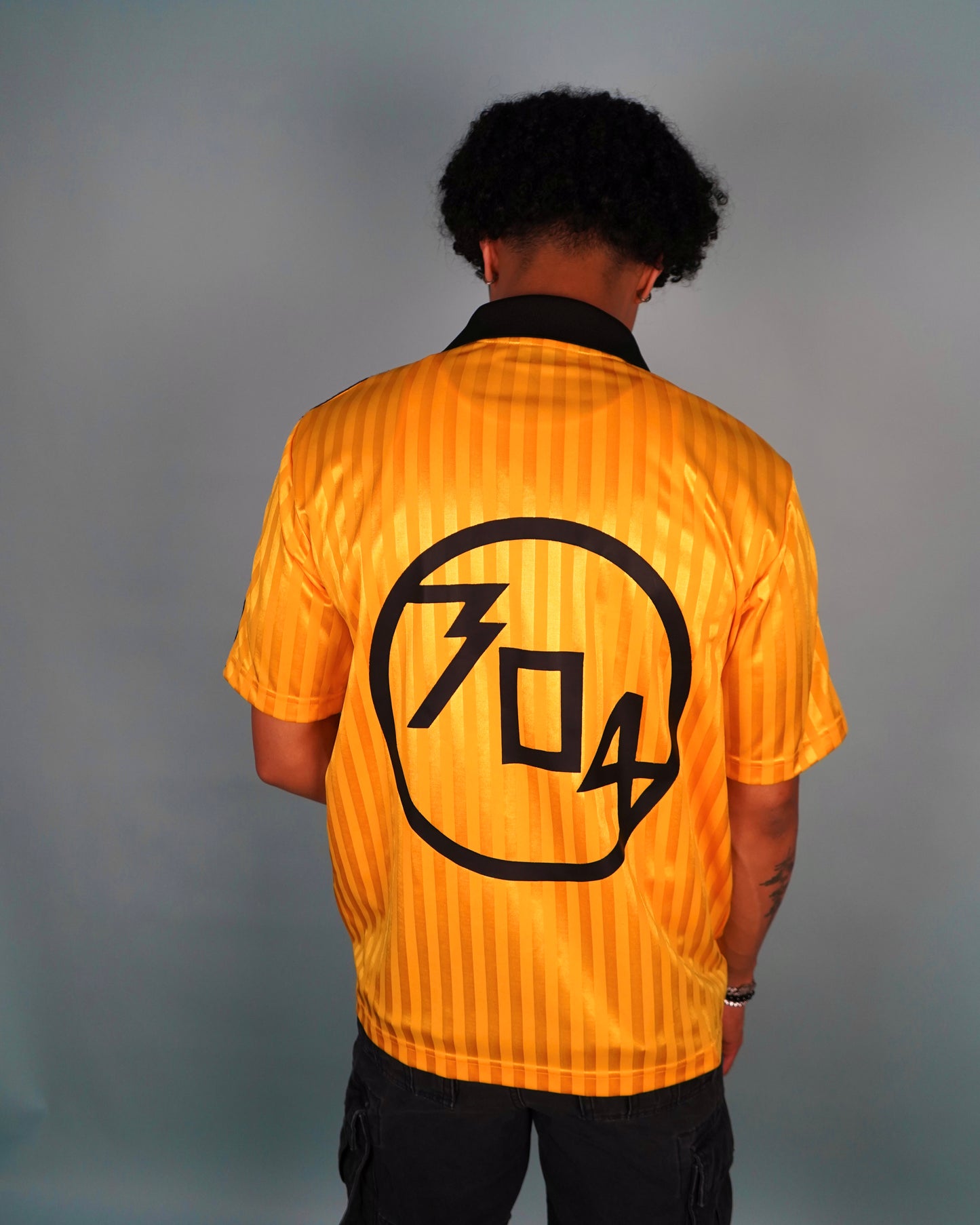 "304 HERO" YELLOW SOCCER JERSEY