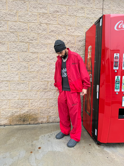 “30D4YS” 2TONE RED WiNDBREAKER PANTS