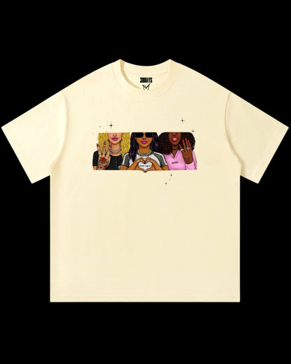 "30D4YS BADDIES" GRAPHIC T-SHIRT
