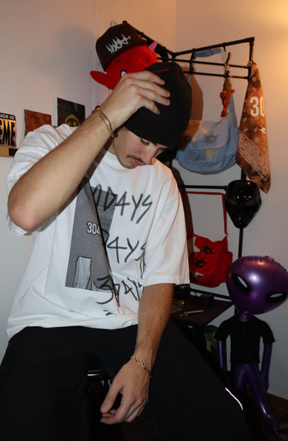 30D4YS "ABANDON HOUSE" GRAPHIC T-SHIRT