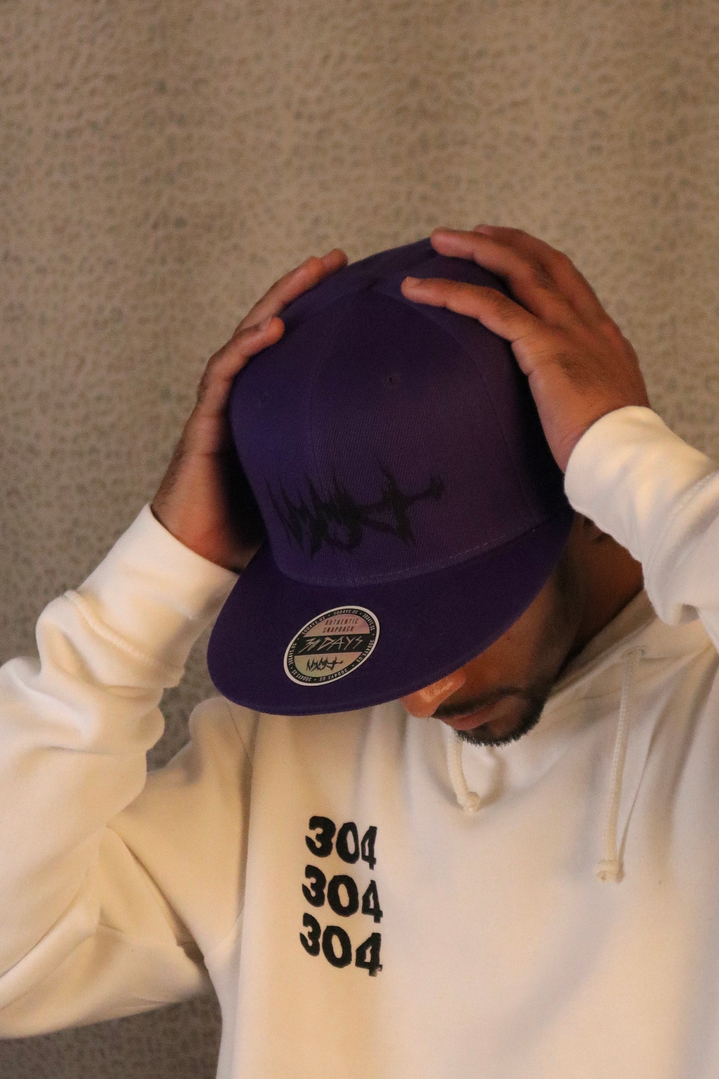 DEEP PURPLE “304 FLAME” SNAPBACK HATS