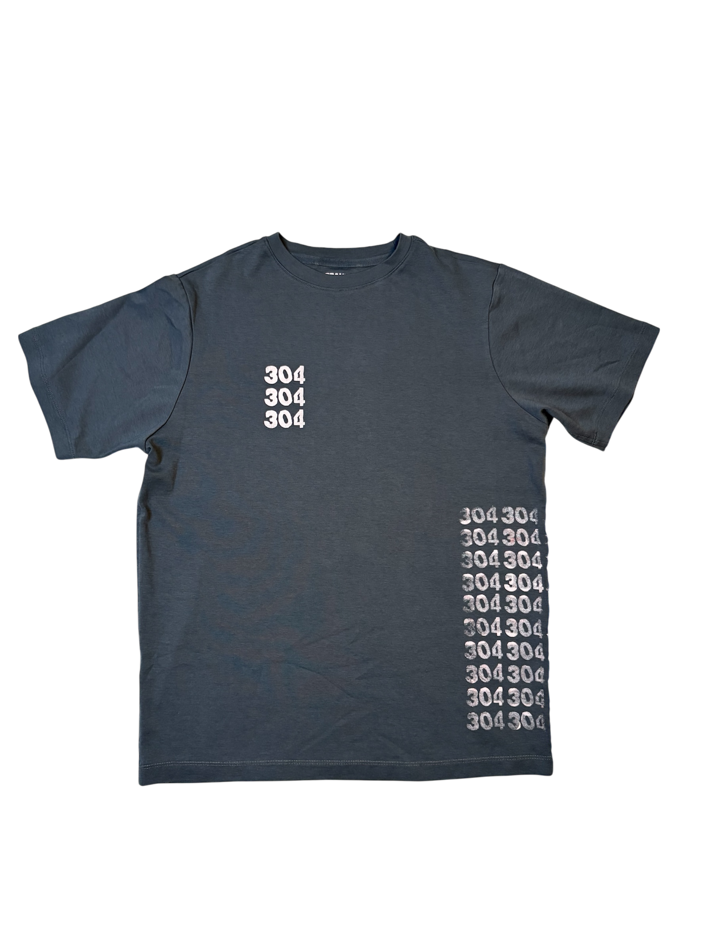 GREY “304 REPEATER" T-SHIRT