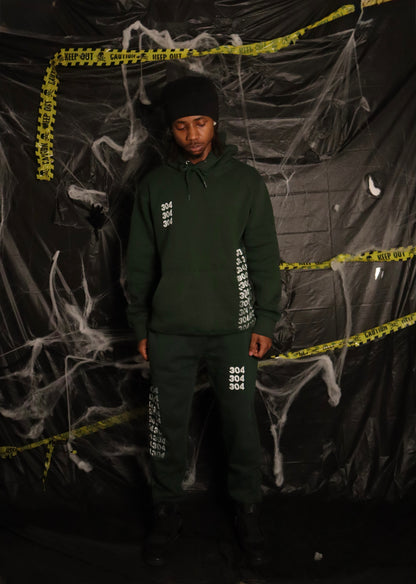 HUNTER GREEN “304 REPEATER” SWEAT SUIT