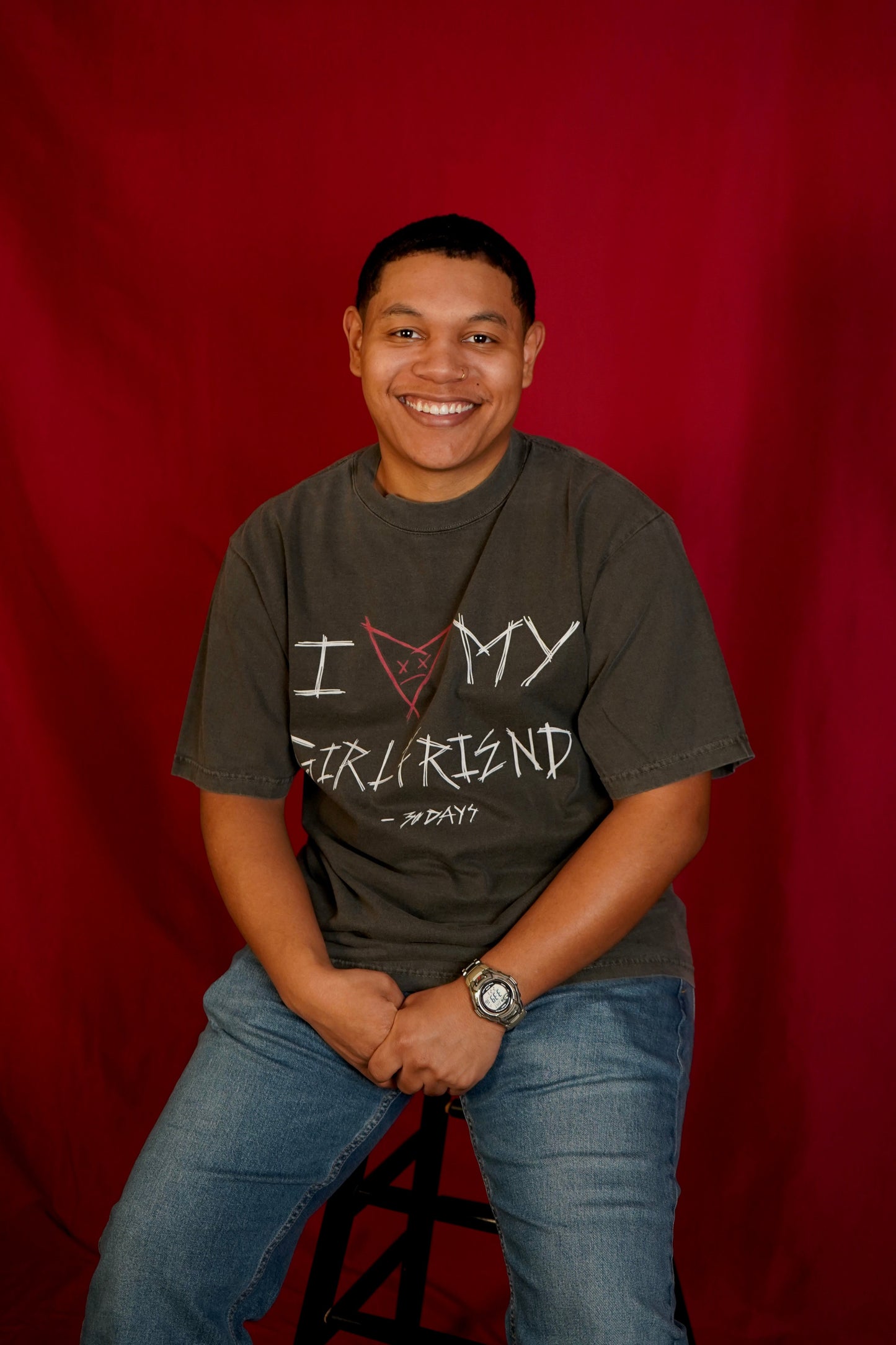 “I ❤️ MY GIRLFRIEND” - 30D4YS GRAPHIC T-SHIRT
