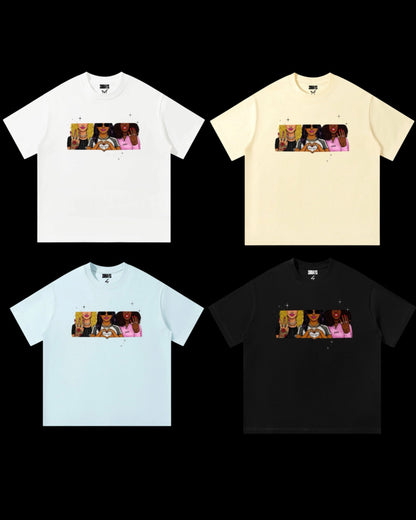 "30D4YS BADDIES" GRAPHIC T-SHIRT