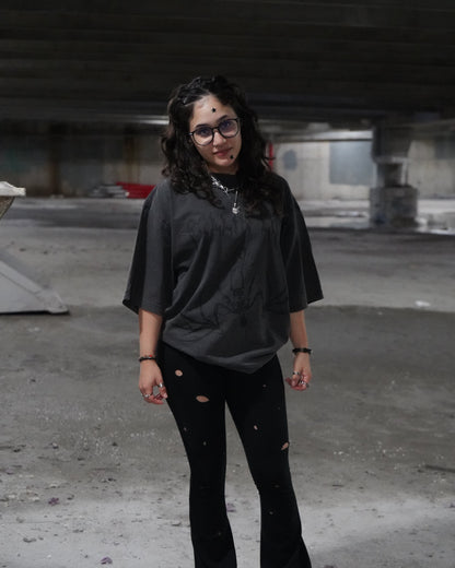 "30D4YS FALLIN LUV" SHADOW GRAPHIC T-SHIRT