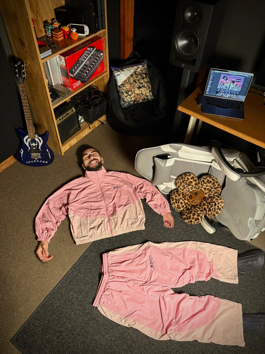 “30D4YS” 2TONE PiNK WiNDBREAKER TRACK-SUiT