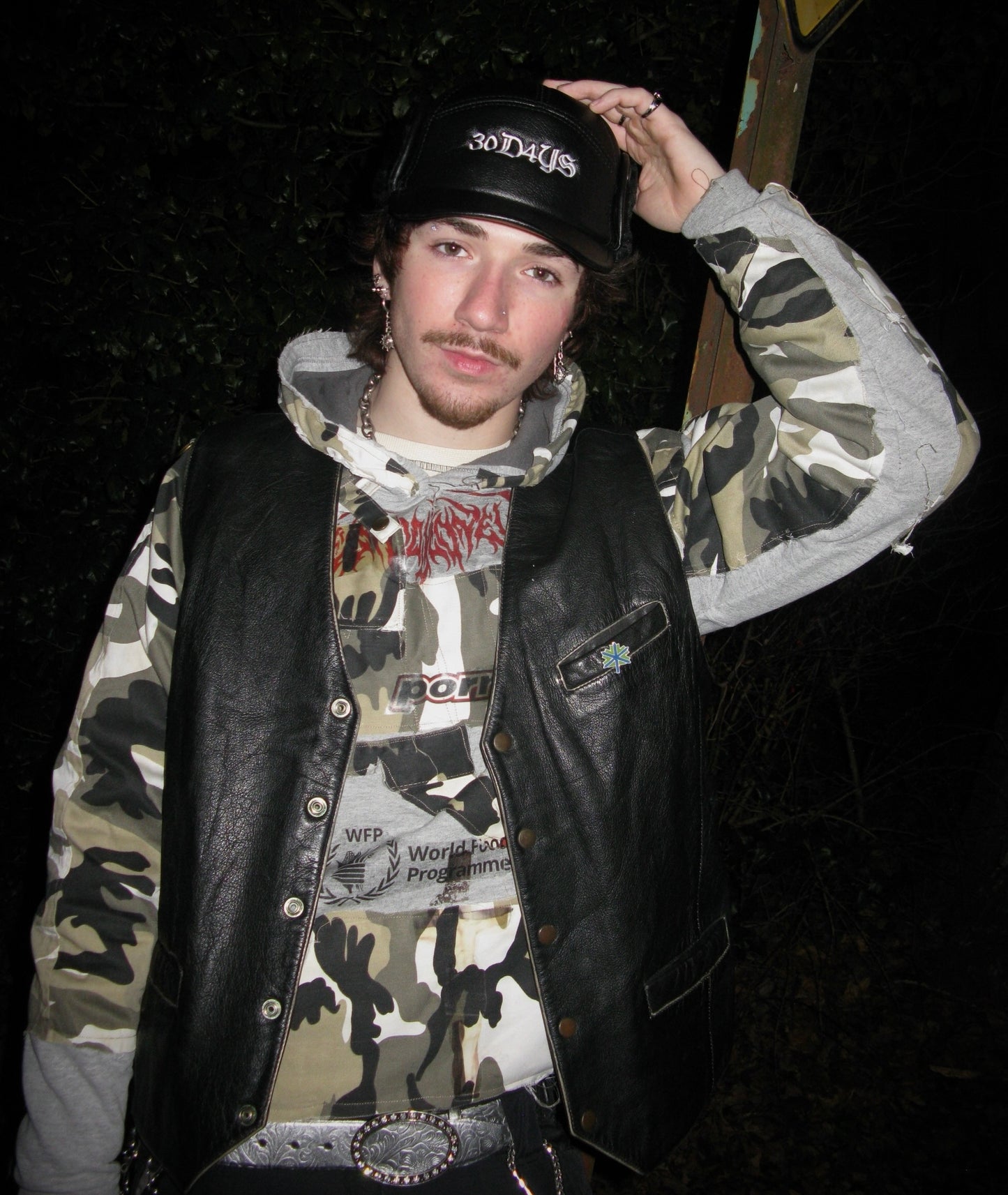 “30D4YS” OLD ENGLISH EMBROIDERED HAT