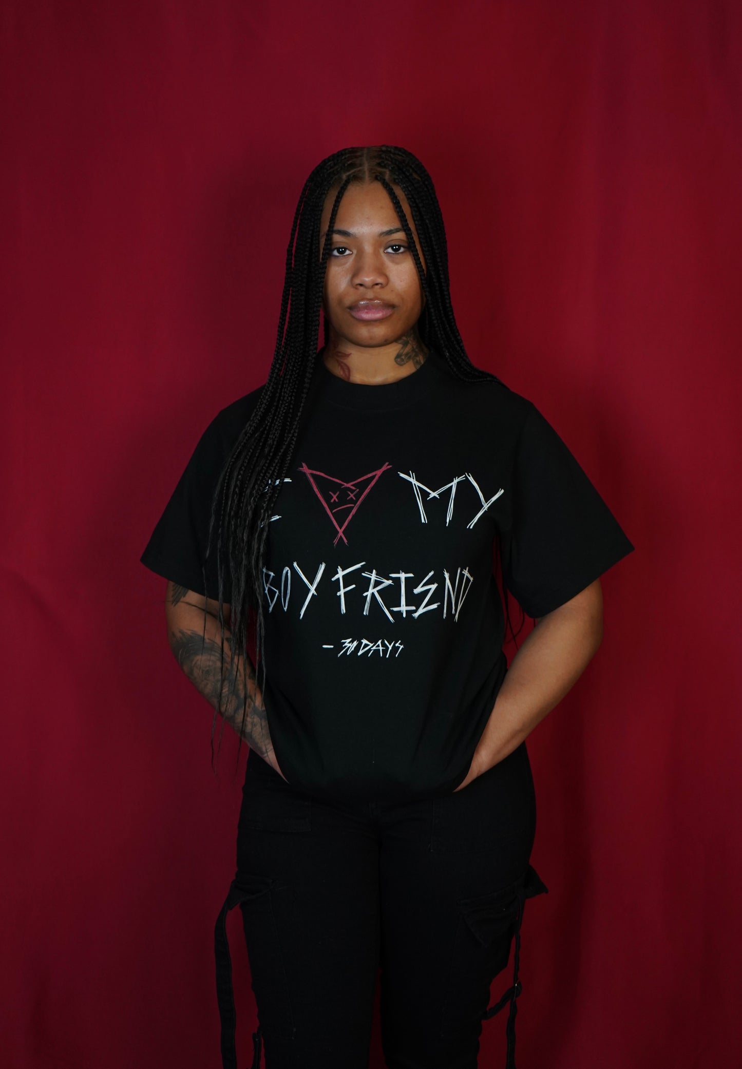 “I ❤️ MY BOYFRIEND” - 30D4YS GRAPHIC T-SHIRT