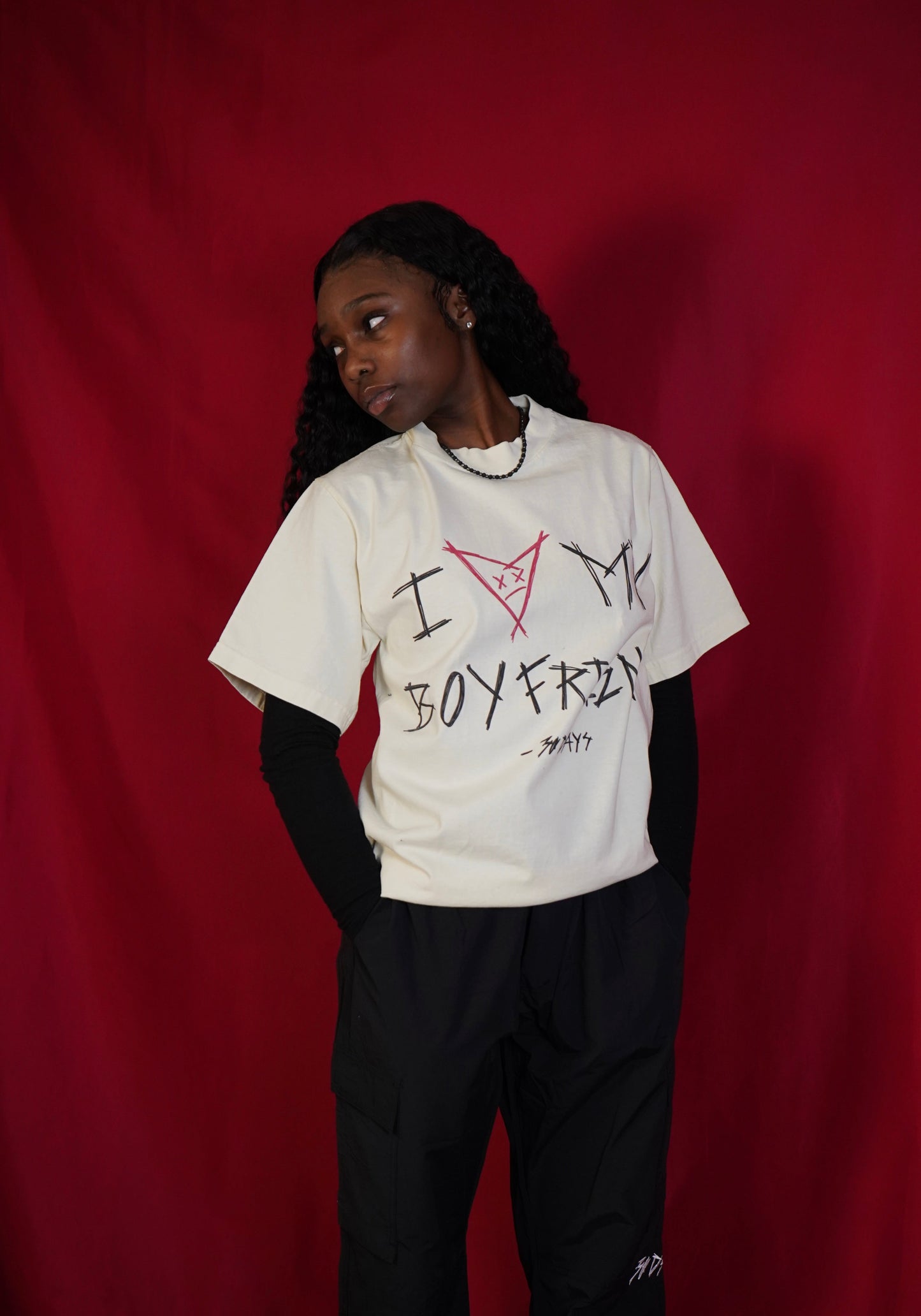 “I ❤️ MY BOYFRIEND” - 30D4YS GRAPHIC T-SHIRT