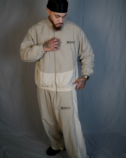 “30D4YS” 2TONE SAND WiNDBREAKER PANTS