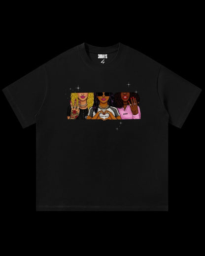 "30D4YS BADDIES" GRAPHIC T-SHIRT