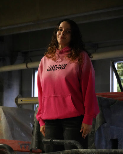 "30D4YS CYBER" HOT PINK HEAVYWEIGHT HOODIE