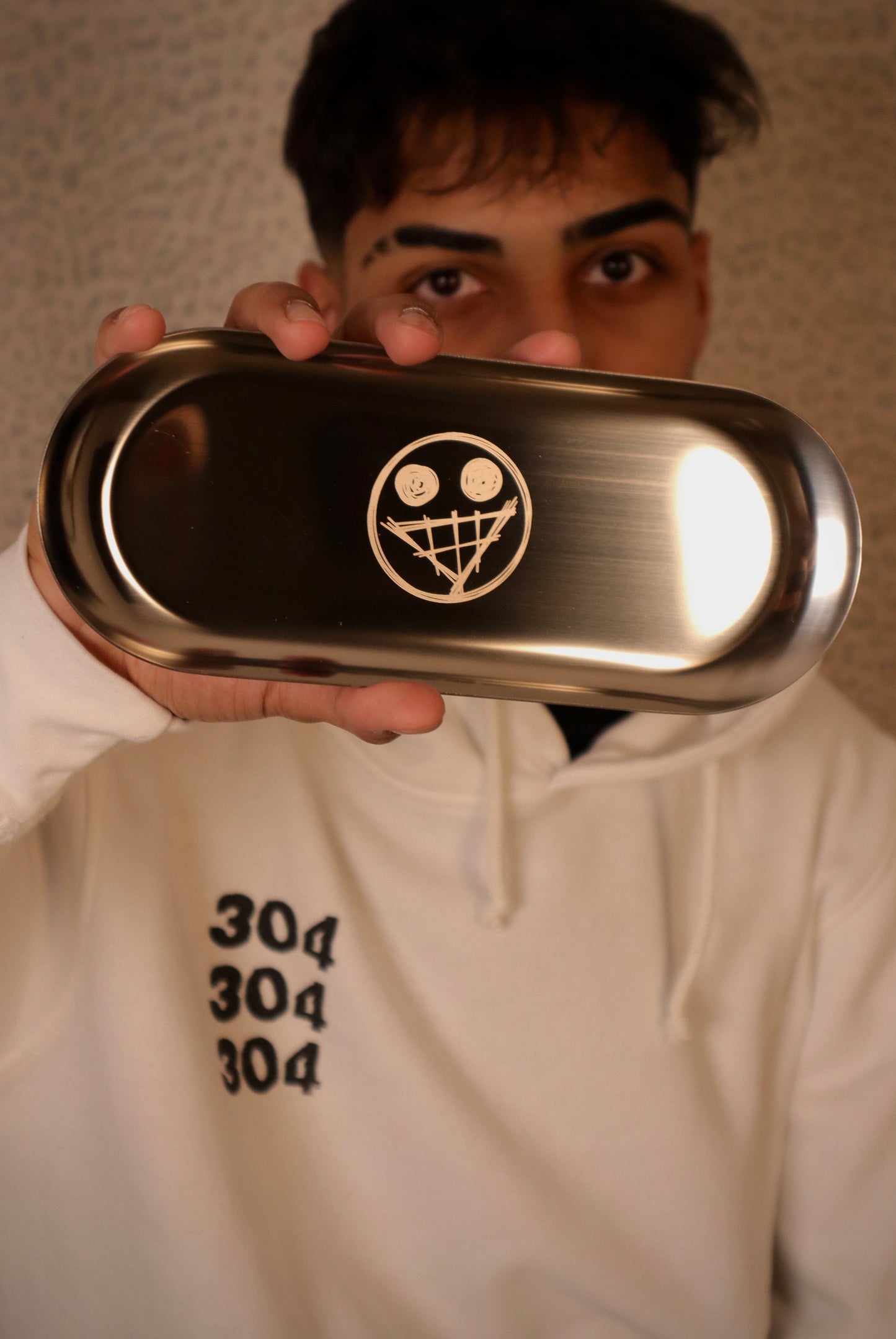 STAINLESS STEEL “FAKE SMILE” TRAY