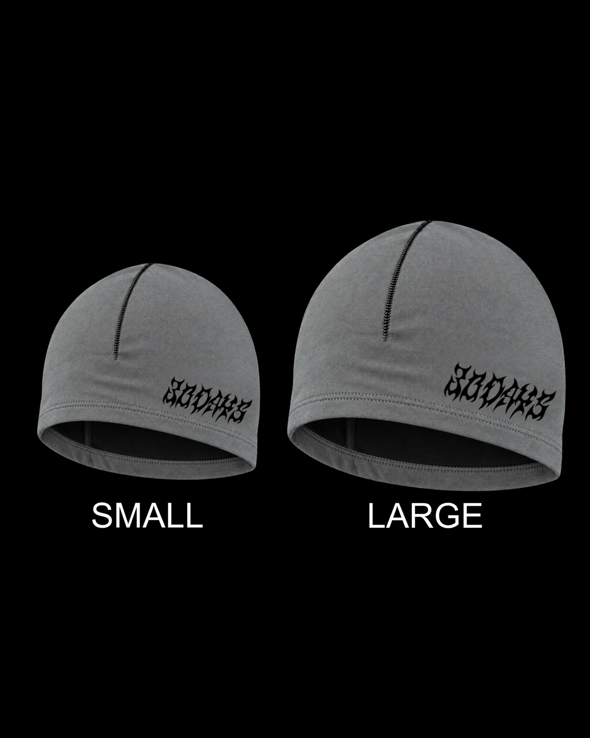 "30D4YS CYBER" DARK GREY SKULL CAP