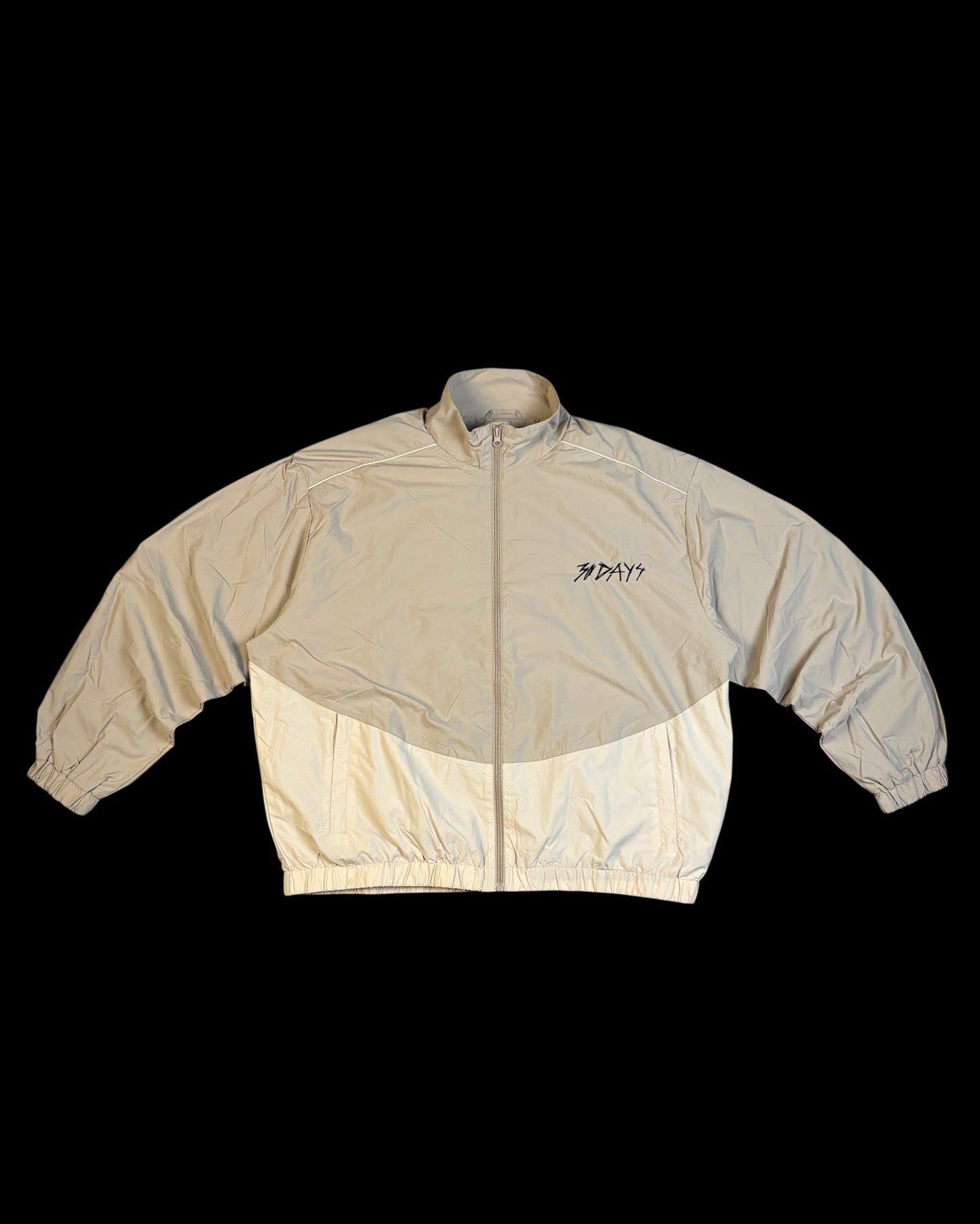 “30D4YS” 2TONE SAND WiNDBREAKER ZiP-UP JACKET