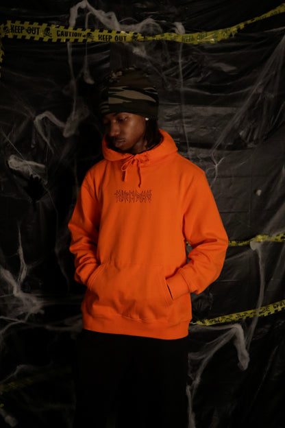 ORANGE “THIRTYDAYS CYBER" HOODIE