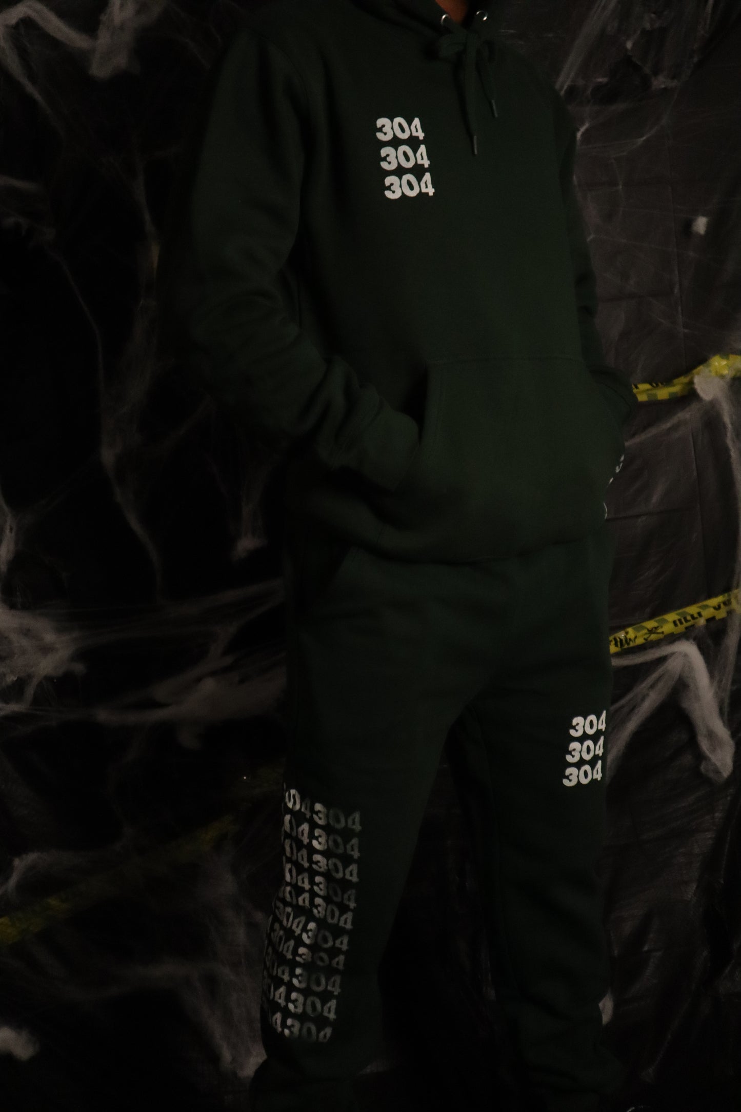 HUNTER GREEN “304 REPEATER” SWEAT SUIT