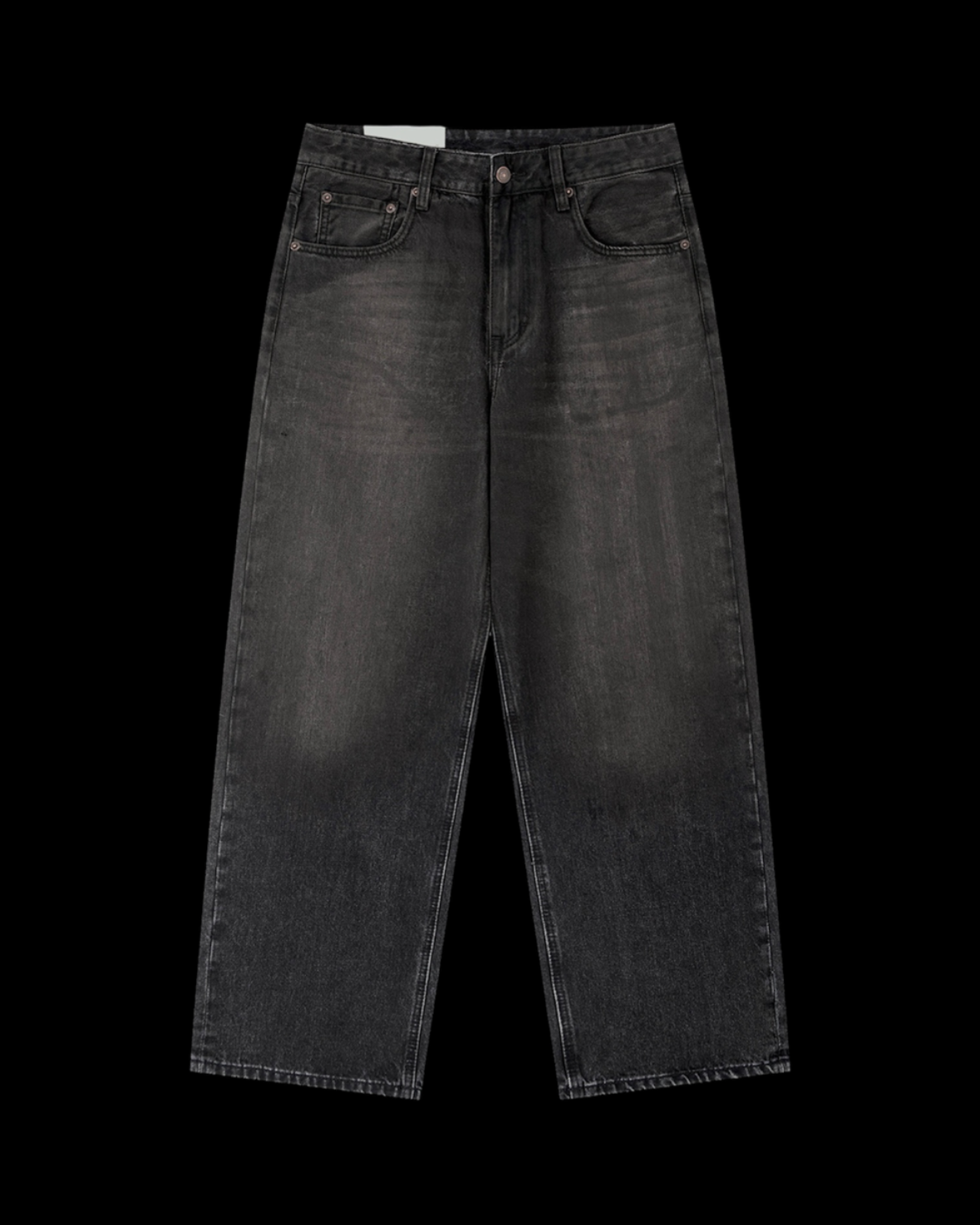 "304/ 30D4YS" BLACK DENIM JEANS