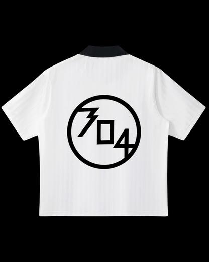 "304 HERO" WHITE SOCCER JERSEY