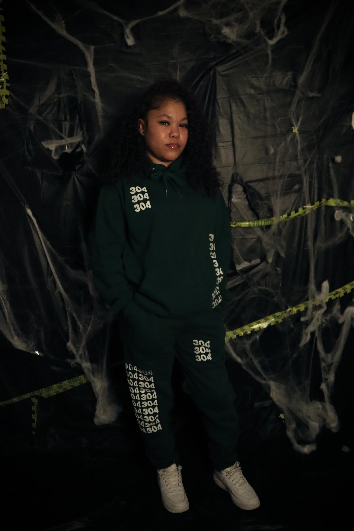 HUNTER GREEN “304 REPEATER” SWEAT SUIT