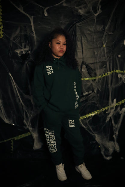 HUNTER GREEN “304 REPEATER” SWEAT SUIT