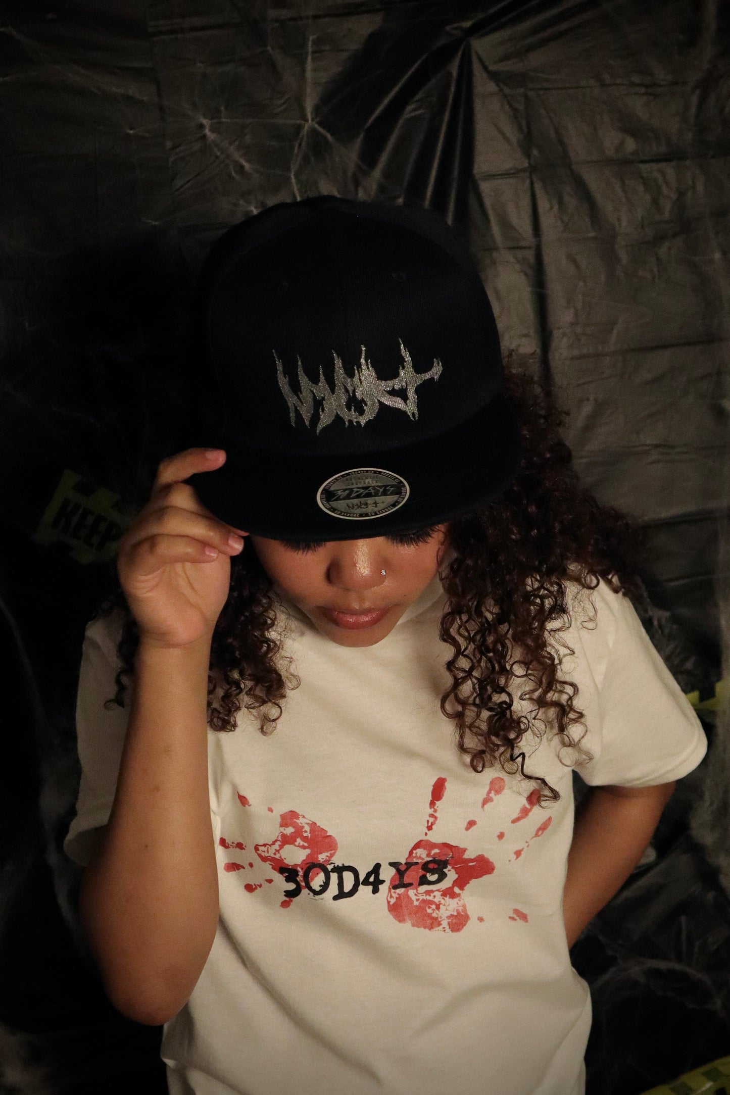 BLACK “304 FLAME” SNAPBACK HAT