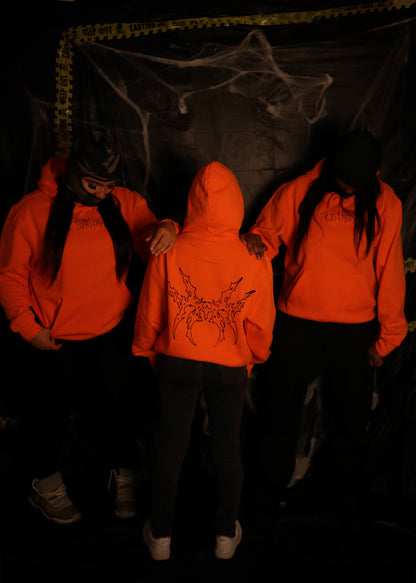 ORANGE “THIRTYDAYS CYBER" HOODIE