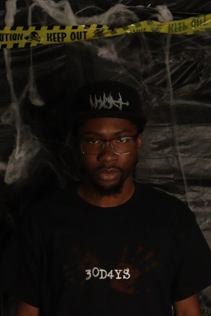 BLACK “304 FLAME” SNAPBACK HAT