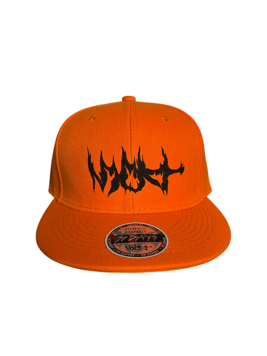 ORANGE “304 FLAME” SNAPBACK HAT