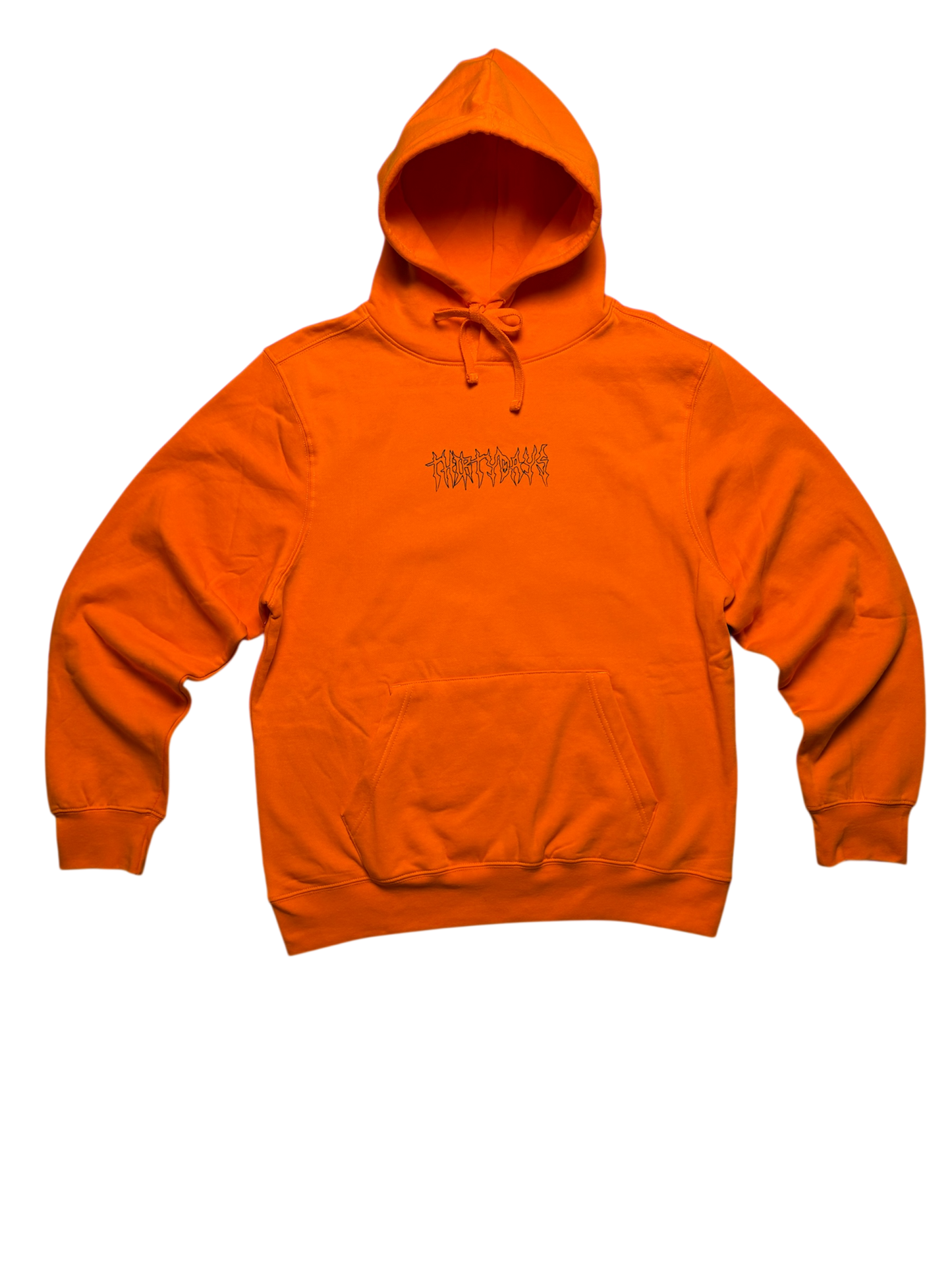 ORANGE “THIRTYDAYS CYBER" HOODIE