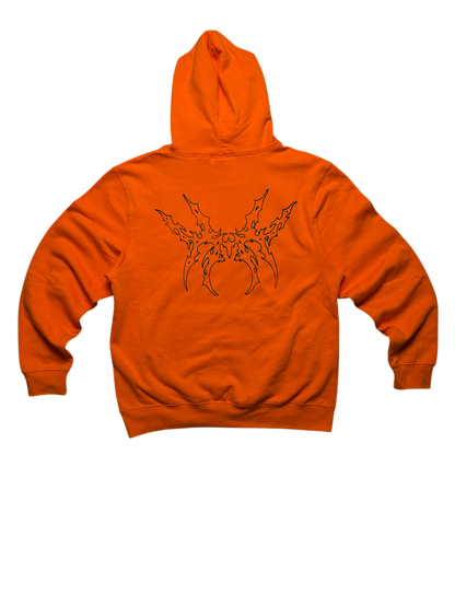 ORANGE “THIRTYDAYS CYBER" HOODIE